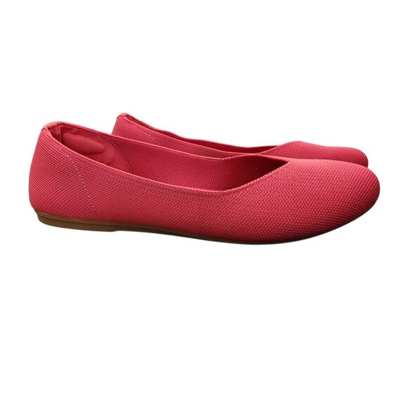 ARROMIC Pink Ballet Flats Slip On Shoes Ladies 10 Loafers Removeable Insoles - Picture 9 of 12